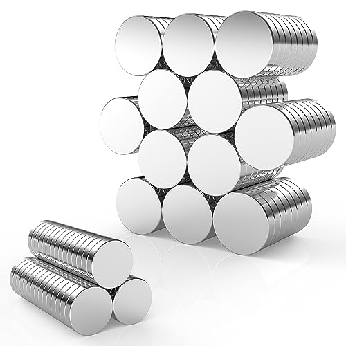 LISOPO Pack of 60 Neodymium Magnets Small Strong Mini Magnets for Magnetic Board Notice Board, Fridge, Crafts (8 x 2 mm) - Image 4