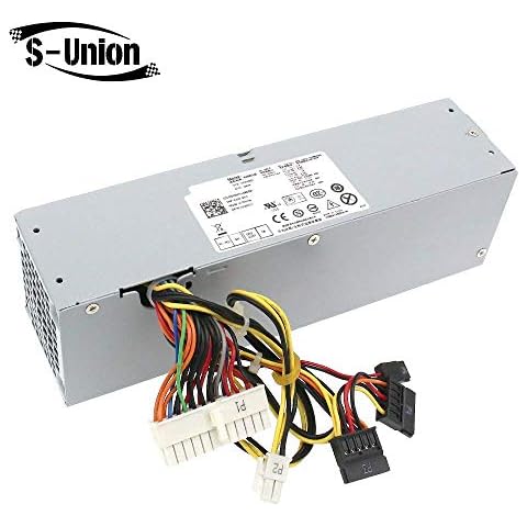 S-Union Replacement 240W Power Supply Unit for Dell OptiPlex 390 790 960 990 3010 9010 Small Form Factor System SFF H240AS-00 H240AS-01 H240ES-00 D240ES-00 AC240AS-00 3WN11 PH3C2 2TXYM 709MT Cover