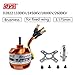 DYS D2822 1100KV/1450KV/1800KV/2600KV Brushless Outrunner Motor 2-3S for Multicopter RC Aircraft Fixed-Wing UAV（D2822 1450KV）