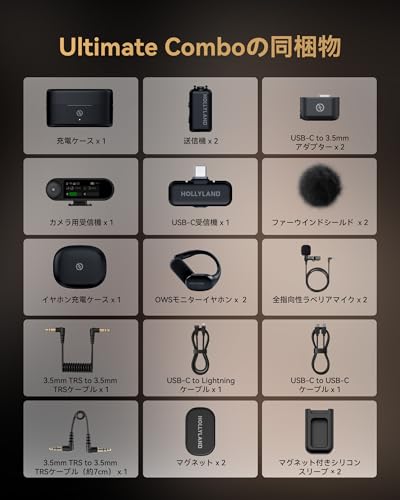 Hollyland LARK MAX 2 Ultimate Combo の商品画像 8