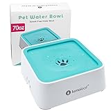 LumoLeaf Wassernapf für Hunde, 2L, Anti-Schwapp Fressnapf Hund Unterwegs mit Kohlefilter, Hundenapf Reise Trinknapf Wasserspender