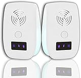 Ultrasonic Pest Repeller Plug in, 2022 Pest Control Ultrasonic Repellent, Electronic Repellant - Bug...
