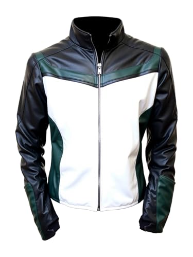 Super Hero 2025 New Movie Green Leather Jacket - Real Leather Costume Jacket