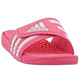 adidas Performance Women's Adissage W Slide Sandal, chalk Pink/White/chalk Pink, 8 M US