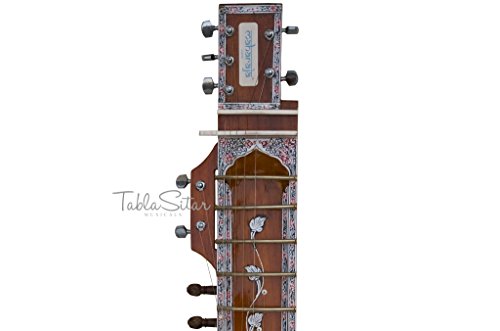 #1 Sitar - Maharaja Musicals Electric Sitar, Studio Edition, Great Acoustics, Volume And Tone Controls With Pick Up, Indian Musical Instrument, Seetar (Pdi-Aah) #TOP5