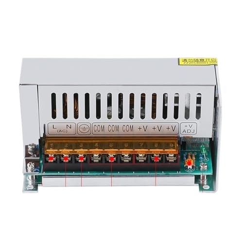 Alimentation 12V 500W transformateur AC DC pour ruban LED et caméras CCTV