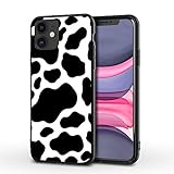 SUBESKING Cow Print iPhone 7 Plus Case/8 Plus case Cute Pattern,Silicone Shell Soft TPU Design...