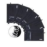 ELDA Zipper Tool Pouches Water Resistant Utility Tools Organizer Tool Bags Heavy Duty with Carabiner