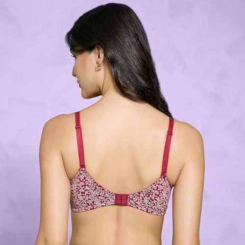 Image of NYKD Women's Cotton Blend Regular T-Shirt Bra