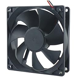 Engstrom Ventilador Copapa Ventilador de refrigeración DC sin escobillas Ventilador de computadora Ventilador 12025 120 mm x 120 mm x 25 mm (DC12V)