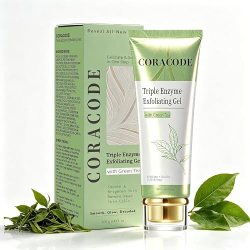 Buy Triple Enzyme Green Tea Exfoliating Aqua Peel Gel 100ml | Gentle Facial Exfoliator & Dead Skin Remover | Deep Pore Skin Care Online at Low Prices in India - Amazon.in - Image 2