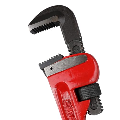 Image of Eastman Pipe Wrenches - Rigid Type Set Of 1Pcs, 12 /300 Mm, Non Breakable S.G. Cast Iron I-Beam Handle for Construction & Heavy-Duty Applications for Industrial & Professional Use (E-2049)