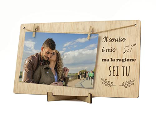 CONTRAXT Portafoto clip San Valentino. Regalo romantico dettaglio sorpresa...