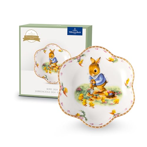 Villeroy & Boch, Annual Easter Edition, Annual Bowl 2024, 16.5 cm diameter , Premium Porcelain, Limited Collector's Item