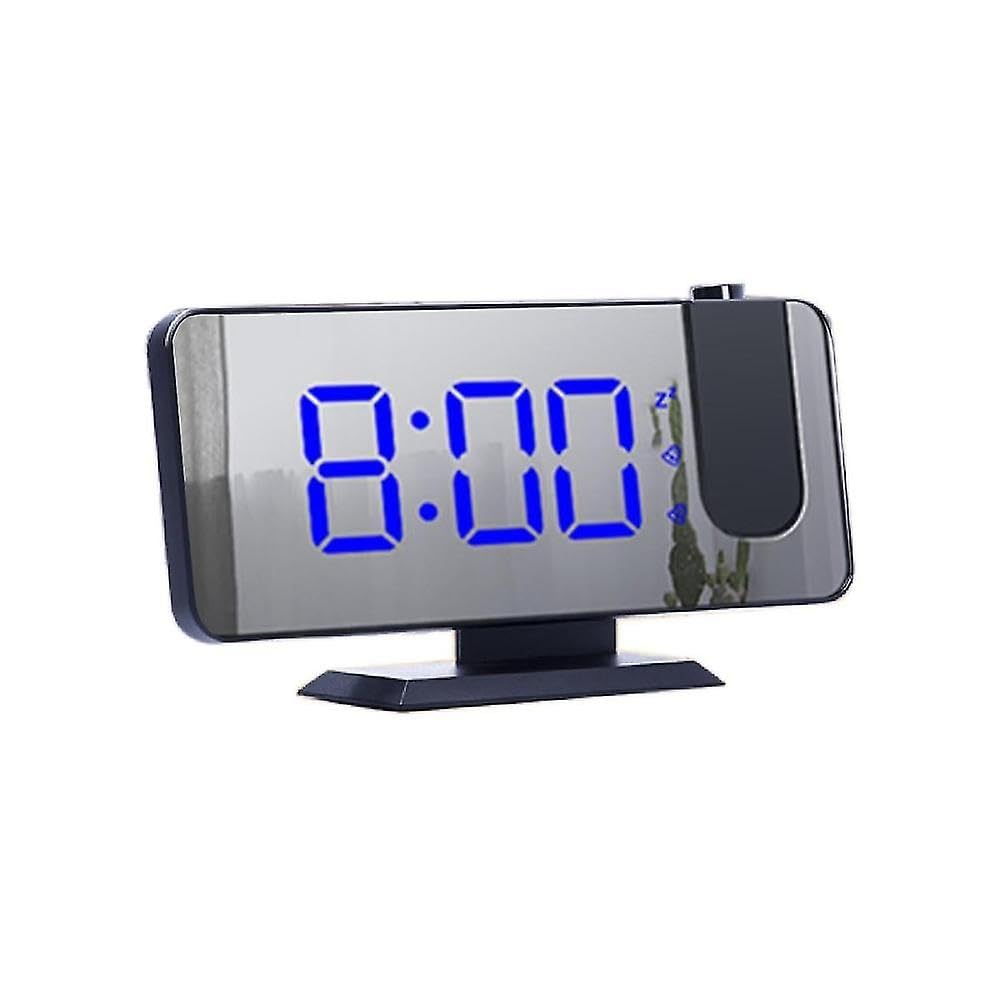 JOYHAPPST Led Digital Smart Alarm Clock 180 Time Projection Clock With Snooze Wake Up Function Desktop Deco