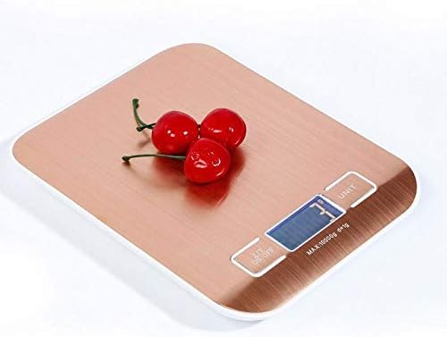 Digital Kitchen Scales Household Kitchen Scale Electronic Food Scale Baking Scale Stainless Steel Weighing Scale LCD Measuring Tools.(1g x 10kg)