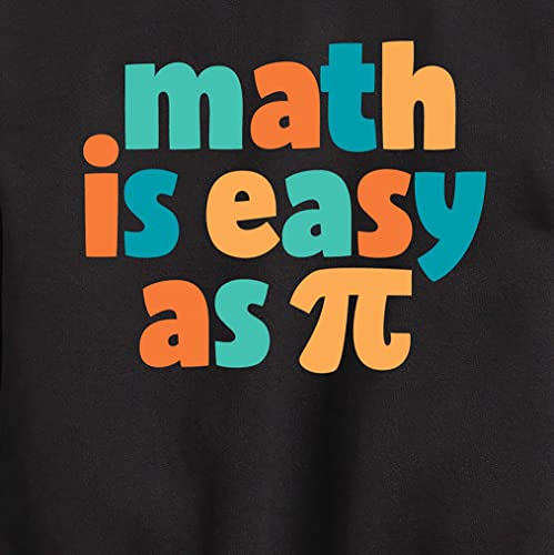 Instant Message - Math Is Easy As Pi - Toddler And Youth Crewneck Fleece Sweatshirt3