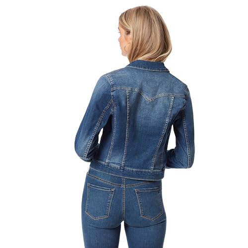 Image of Jessica Simpson womens Pixie Classic Feminine Fit Crop Jean Jacket