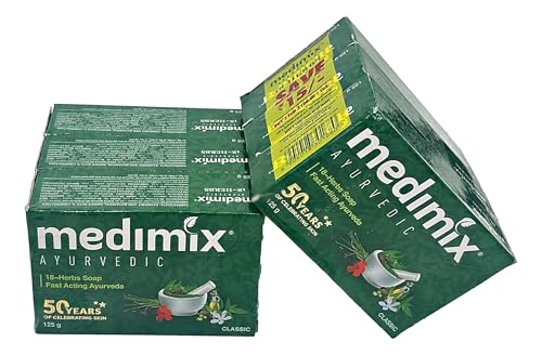 Medimix Real Ayurvedic Soap 125G -Pack Of 6