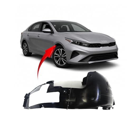 Image of FitParts Compatible with Kia Forte 2019-2022 Front Right Fender Liner