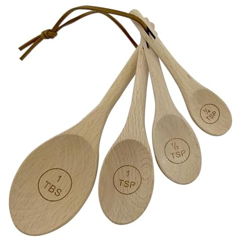Wooden Measuring Spoons Set by BEECO GIF2U Cover