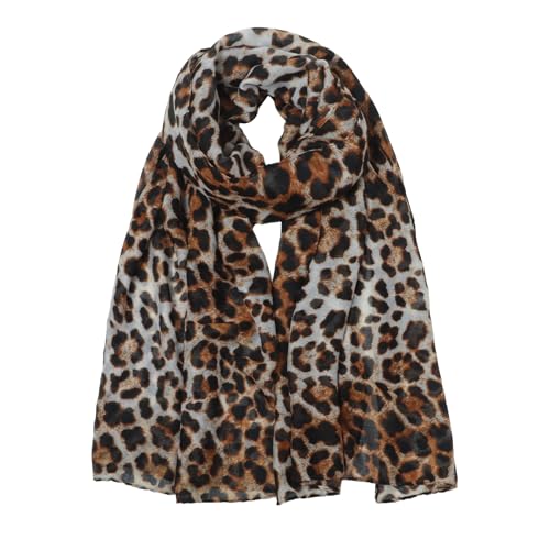 RIIQIICHY Scarf for Women Fashion Scarf Floral Print Scarves for Women Lightweight Spring Summer C042