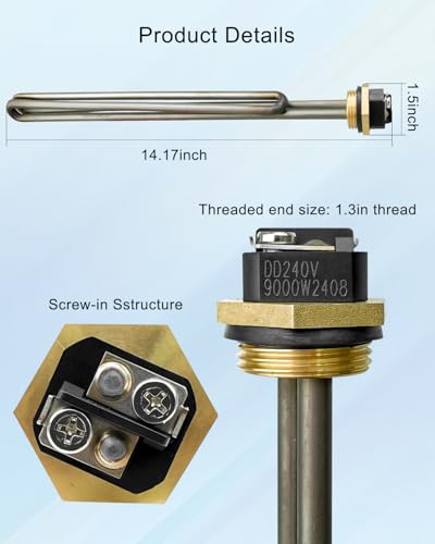 Résistance EcoSmart résolvez les pannes d'eau chaude avec le pack Titanium HE 90240