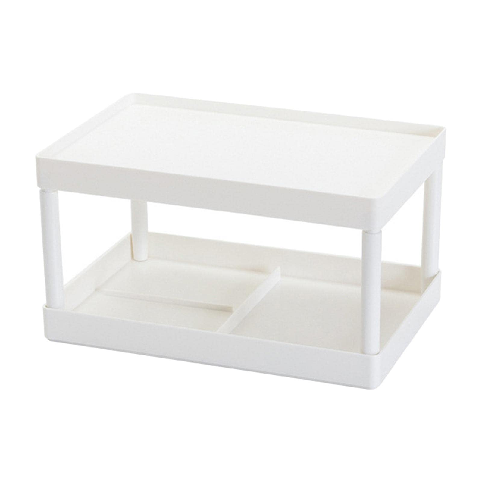 ARTISOUL® 2 Tier Desktop Organizer Holder Cosmetic Storage Shelf for Kitchen Bathroom | Home Decor | Display Easels-image-24