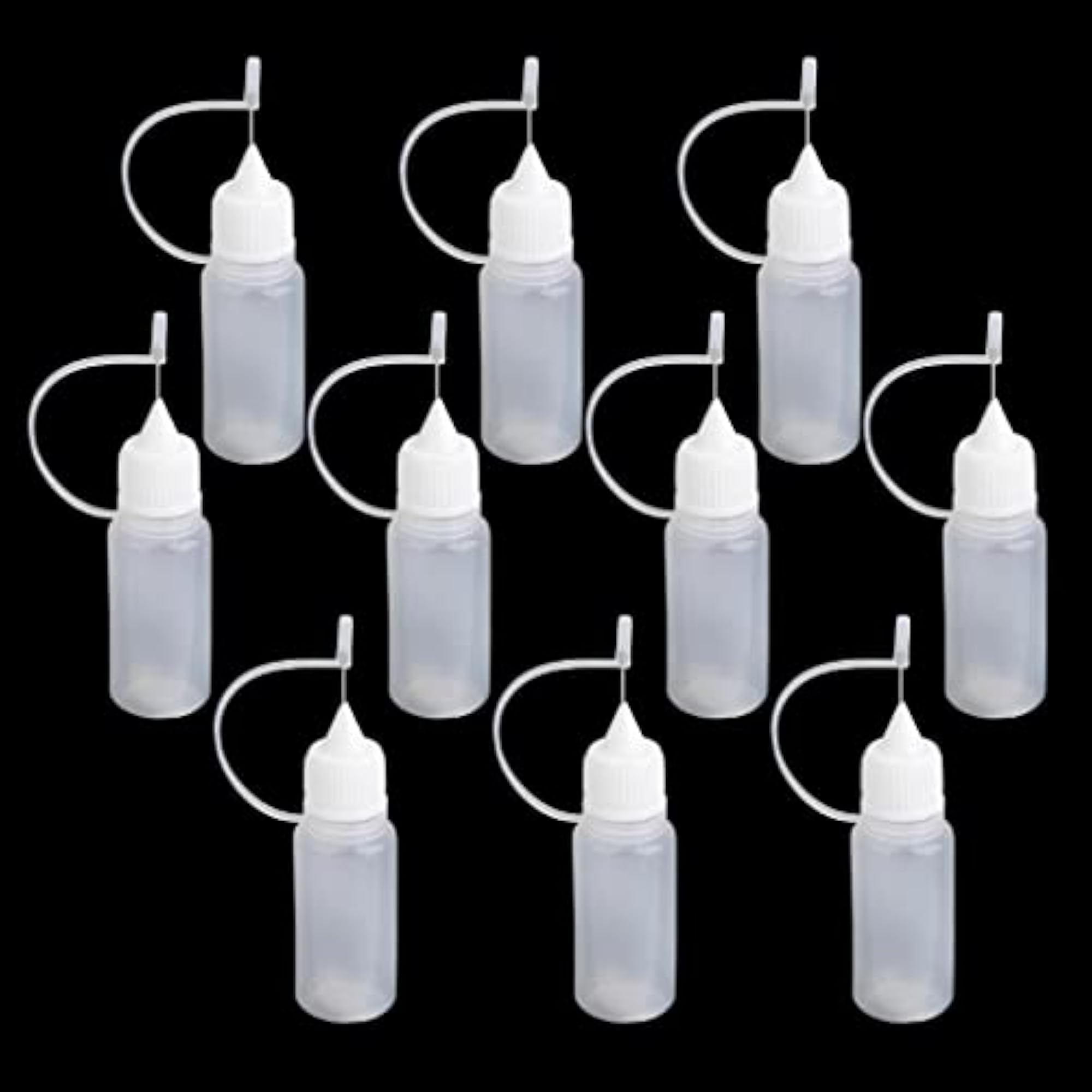 20pcs 10ml Needle Tip Empty Plastic Squeezable Dropper Bottle