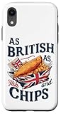 British Tradition Fish and Chips Humor Fun Brand