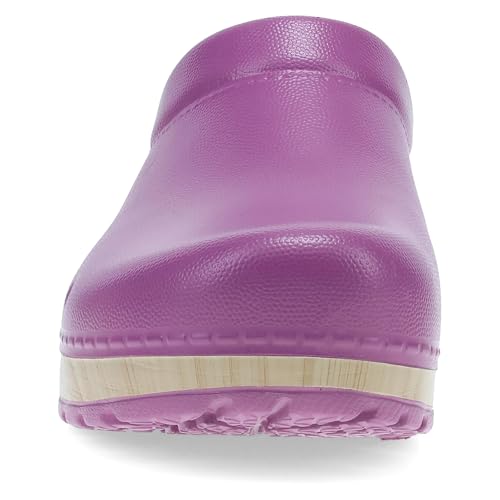 Image of Dansko Kane Slip-On Mule Clog for Women - Lightweight Cushioned Comfort and Removable EVA Footbed with Arch Support - Easy Clean Uppers