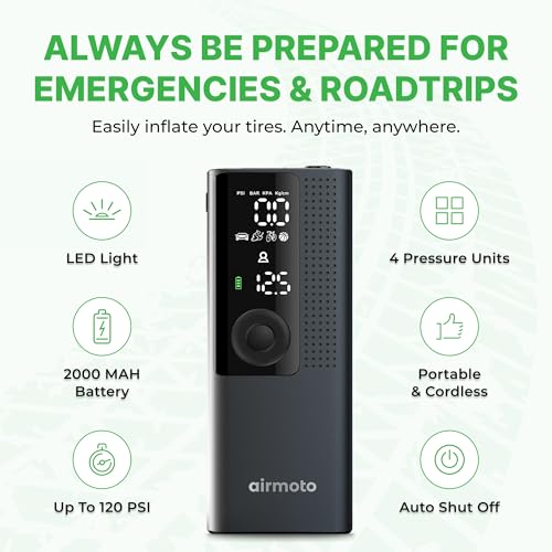 Airmoto Tire Inflator Portable Pump