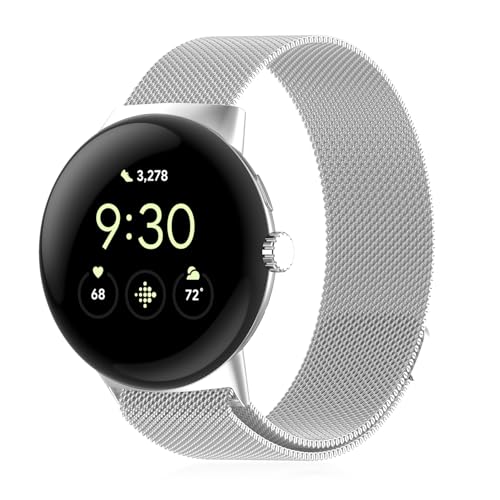 Correa metálica ajustable para reloj Pixel 41mm miniatura 1