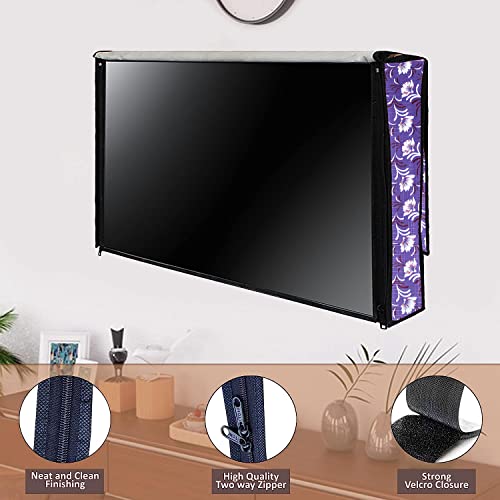 Image of LED TV Cover for Samsung 43 inches LED TVs (All Models) - Dustproof Television Cover Protector for 43 Inch LCD, LED, Plasma Television CLED1-P09-43