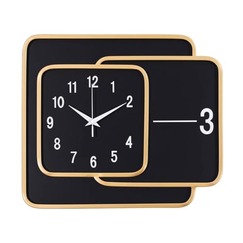 Horloge murale silencieuse salon art mural créatif moderne XJBTBA