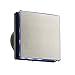 Price comparison product image Knightsbridge EX004T LED Backlit Extractor Fan with Overrun Timer in Stainless Steel with Black Insert, 40.0 mm*156.0 mm*156.0 mm
