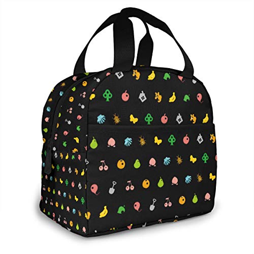 Antspuent JUYHBVZ58-123212712 Animal Crossing Leak Proof And Reusable Refrigerated Lunch Bag thumb #1