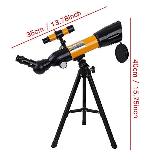 Telescopio refractor con trípode y apertura 50 mm miniatura 3