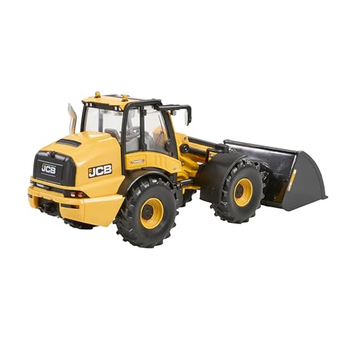 Britains JCB TM420S Chargeuse Télescopique sur Roues - Réplique à l’Échelle 1:32 - Véhicule Jouet Tracteur en Métal Moulé et Plastique - JCB pour...