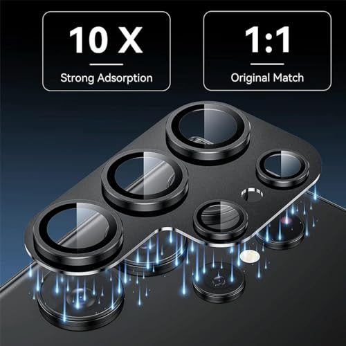 Image of Samsung Galaxy S24 Ultra Camera Lens Protector | Camera glass protector guard for S24 Ultra 3D /HD (PACK OF 1)