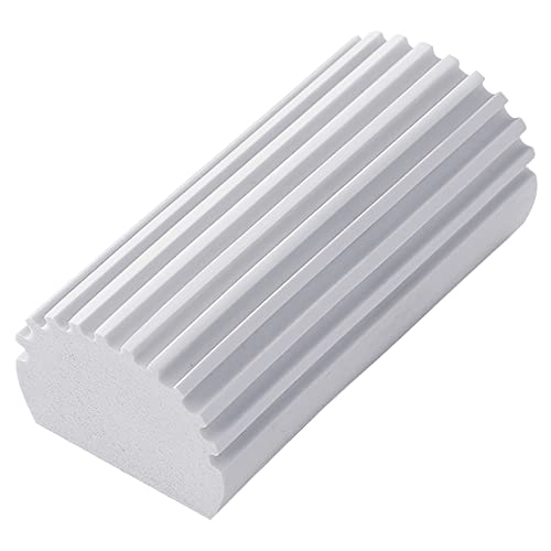 Image of 1-Pack Damp Clean Duster Sponge, Magic Cleaning Sponge Baseboard Cleaner Duster Sponge Tool, Dusters for Cleaning Baseboards, Vents, Mirrors, Ceiling Fan & Cobweb, No Dust Flying and Spreading