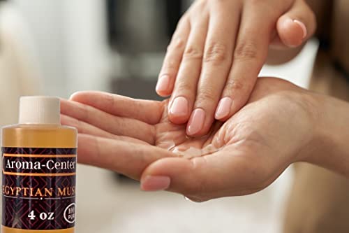 Aroma-Center Light Brown Egyptian Musk Body Oil- Uncut And Pure Perfume Oil Essential For Body And All Skin Type #TOP1