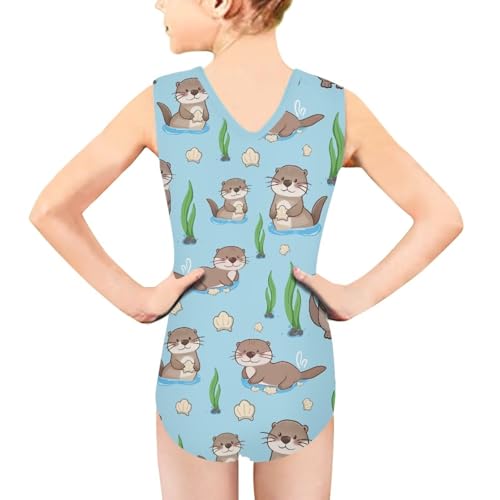 Image of Girls Swimsuit 1 Piece Beach Sport Bathing Suits, Kids Swimwear