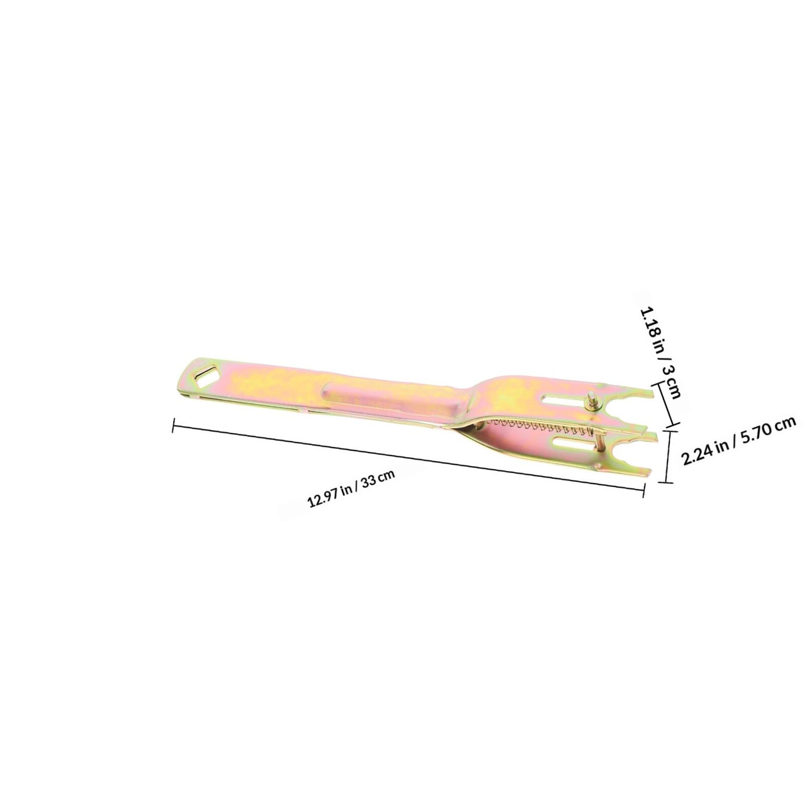 Maniglia Tendifilo per Recinzione Agricola, Ferro, 1 Pezzo, Oro | Tensione Efficiente e Uso Semplice, per Fili Recinzione in Fattoria e Pascoli, Sicurezza Migliorata