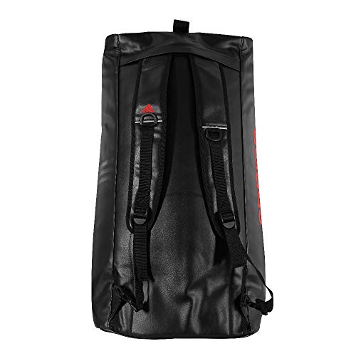 ADIDAS Bolsa  2 EM 1 Karate Preto/Vermelho M
