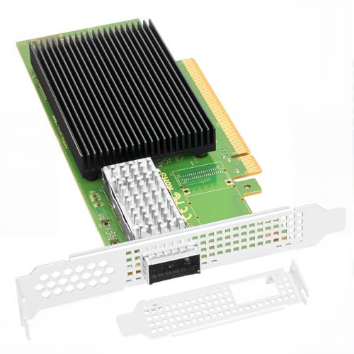 Image of Vogzone for BCM957508 Network Card, 1*QSFP56 200GbE PCIe 4.0 x16 NIC