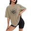 Sunflower Print Khaki