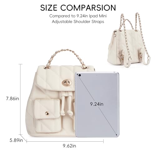 CLUCI LUCI Small Backpack Purse for Women Bundles with Small Womens Wallet4