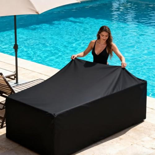 Funda de sofá para terraza impermeable y resistente al polvo para cuidar tus muebles de jardín 8