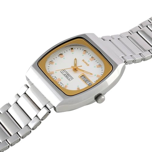 Image of HMT NASS 13 White Color Analogue Watch for Men | 1 Year Manufacturer Warranty | Water Resistant